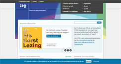 Desktop Screenshot of ceg.nl