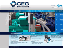 Tablet Screenshot of ceg.co