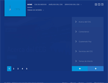 Tablet Screenshot of ceg.org.gt